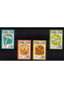 SIERRA LEONE francobolli serie completa nuova Yvert e Tellier 1699/702